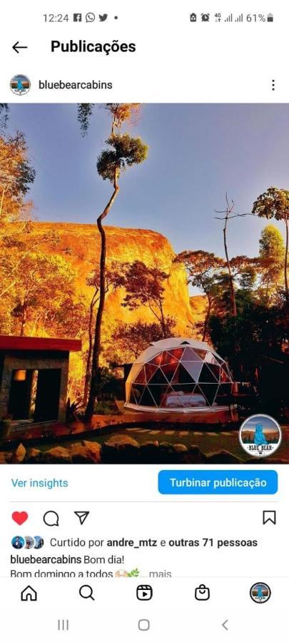 Blue Bear Cabins Villa Petrópolis Exteriör bild